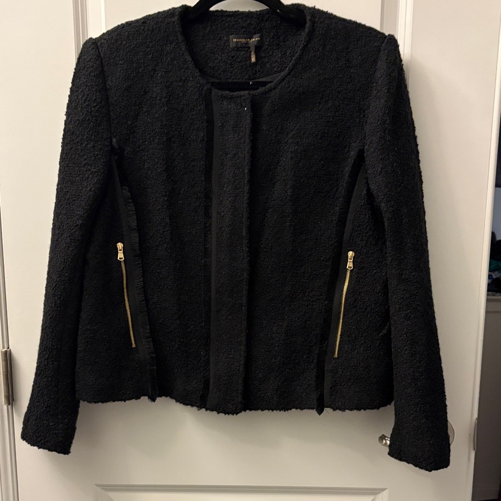 Donna Karan Elegant Black Women's Jacket